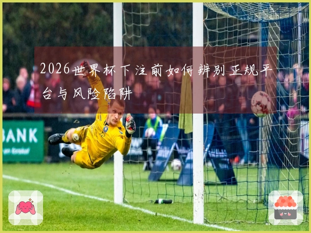 2026世界杯下注前如何辨别正规平台与风险陷阱